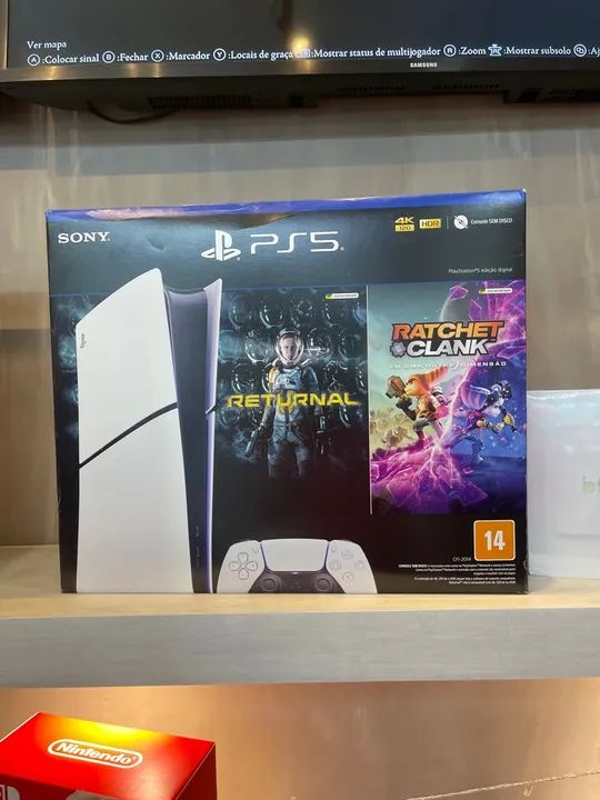 Playstation 5 Mídia Digital Digital Edition - Novo - Lacrado - Foto 2