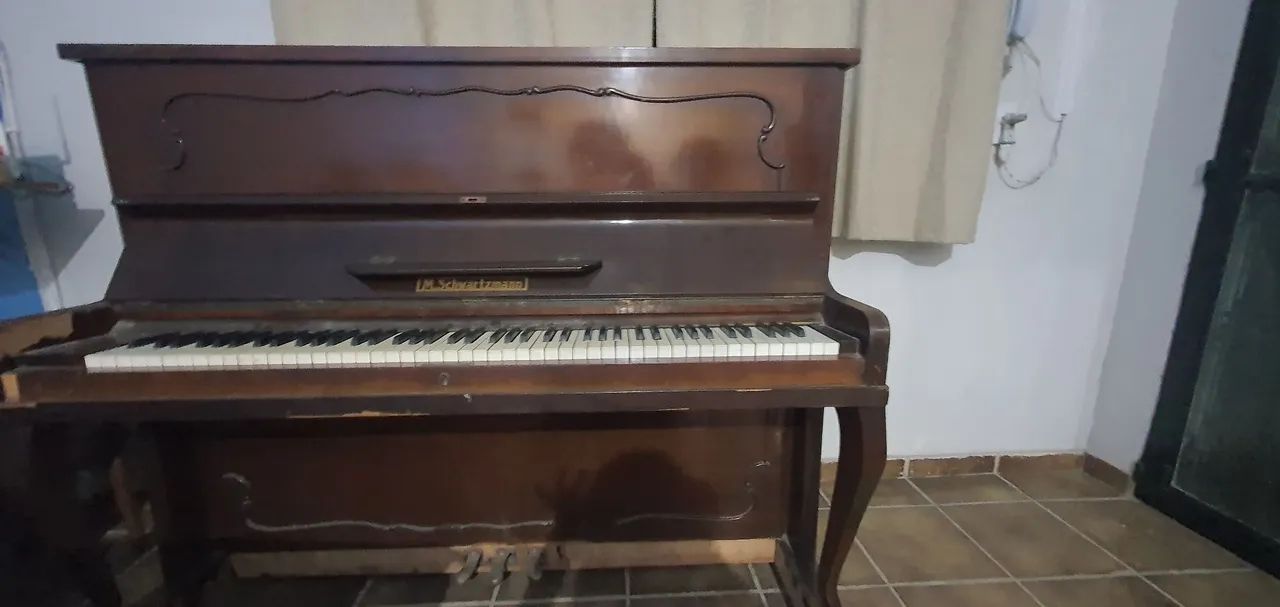 Vendo ou troco piano - Foto 5