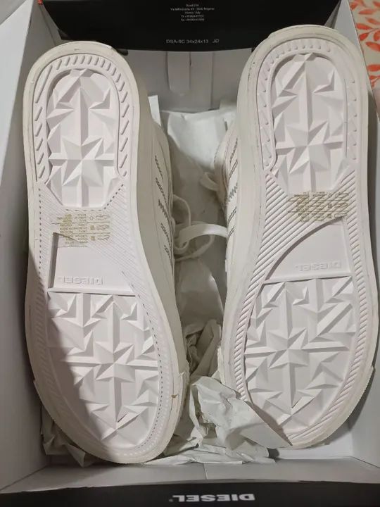Tênis Diesel Branco - Foto 4