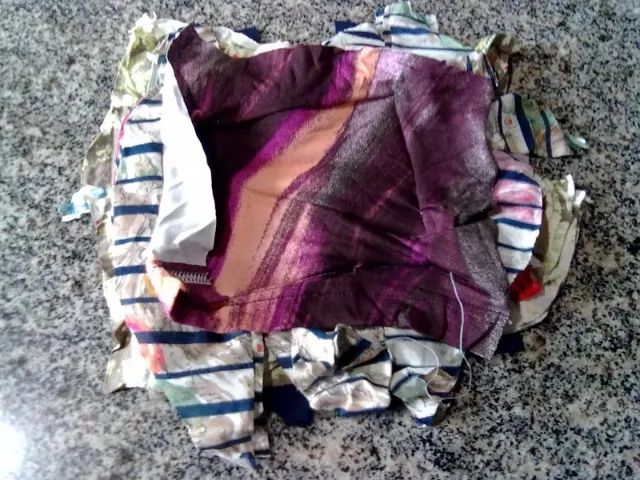 Estopa pastelão de pano colorida para limpeza oficina, postos, marcenaria e outros - Foto 4