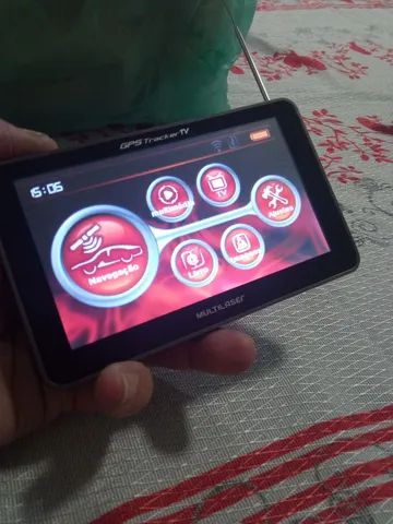 GPS e TV digital Multilaser . Conservado
