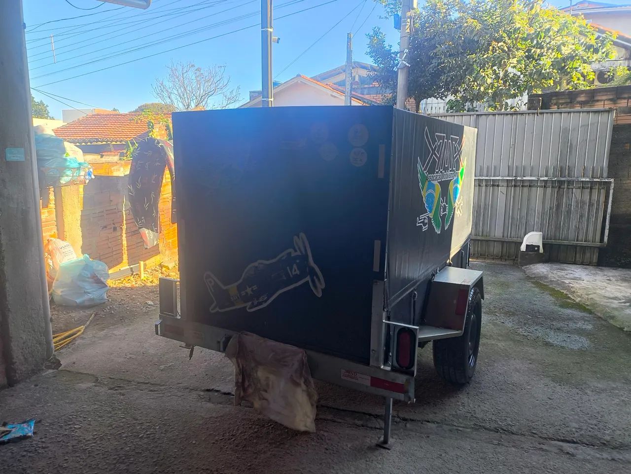 Carretinha pra transporte de aeromodelo ou camping - Foto 3