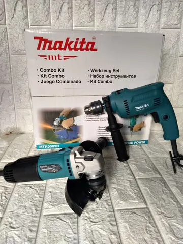 Esmerilhadeira 600W e Furadeira 500W - Kit Makita