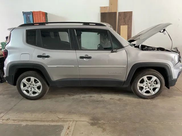 Sucata Jeep Renegade Sport 1.3 Turbo 2023 Motor Cambio Suspensão Airbag Capo Parachoque - Foto 5