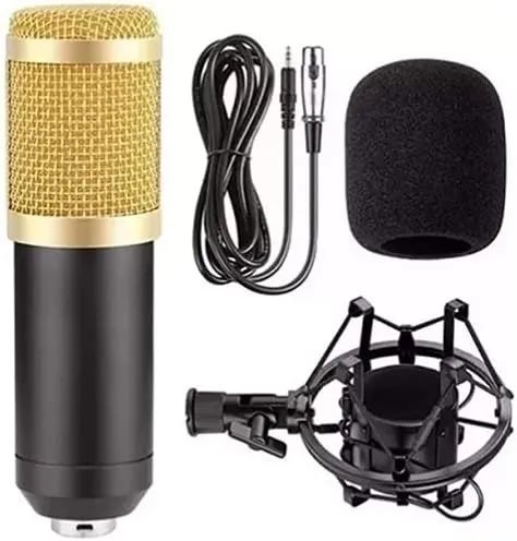 Microfone BM800 Condensador Profissional XLR (Ac cartao) - Foto 2