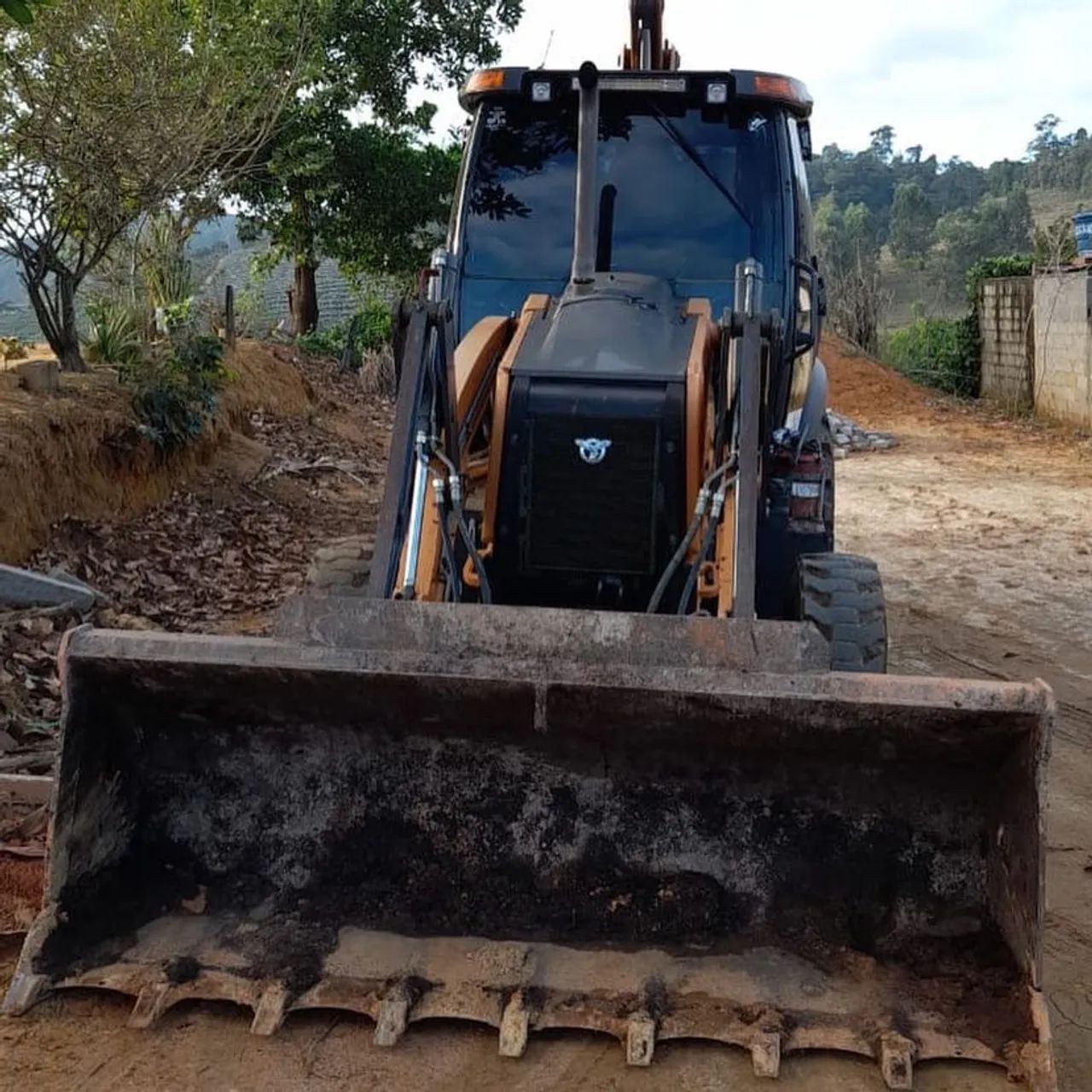 RETROESCAVADEIRA CASE 580N 2021 COM AR 100% - COM SINAL MINIMO R$52.500,00 - Foto 5