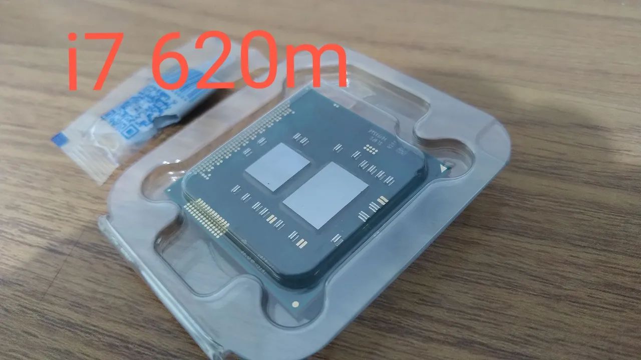 Processador Intel® Core? i7-620M de 2,66 ghz c turbo 3.3 ghz<br>cache de 4 M, Turbo 3.3 G H Z