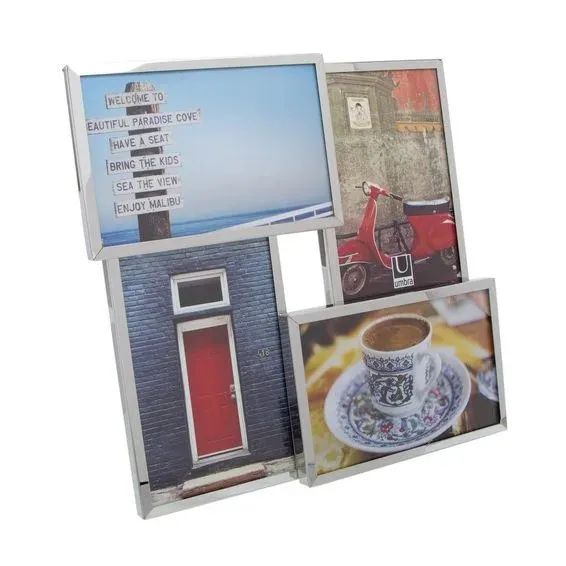 Porta retratos para 4 Fotos 10x15cm - Umbra-Novo-Sem uso-Na Caixa-Adquirido na Camicado - Foto 2