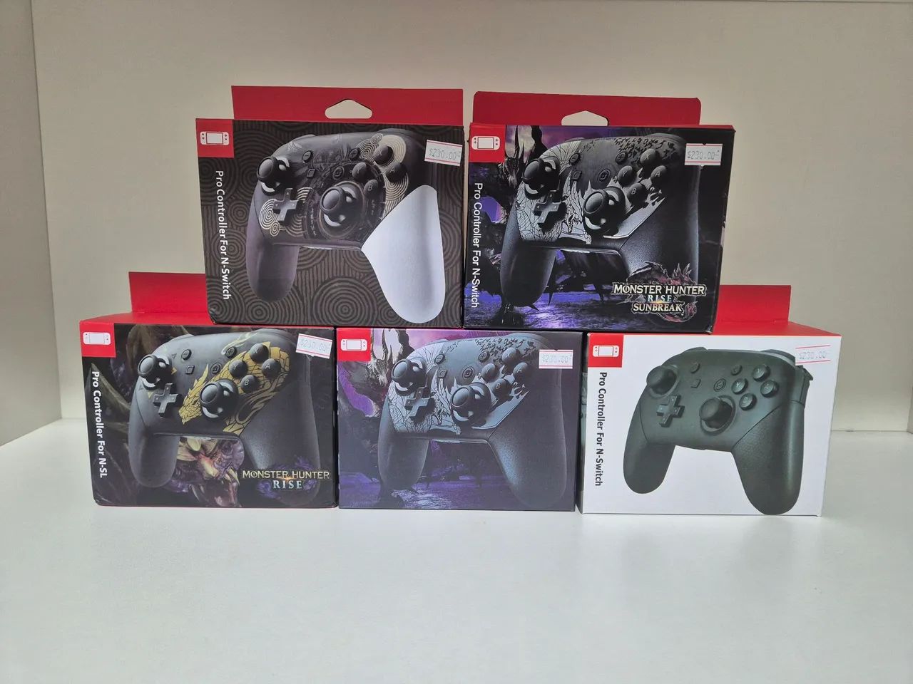 Controle PRO Nintendo Switch Novo Personalizado / Aceito Cartão!!!