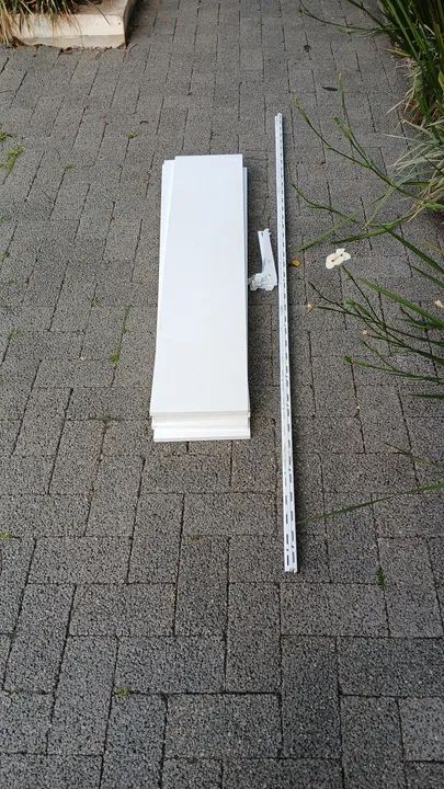 Prateleira de cremalheira com Suporte e Tábuas 