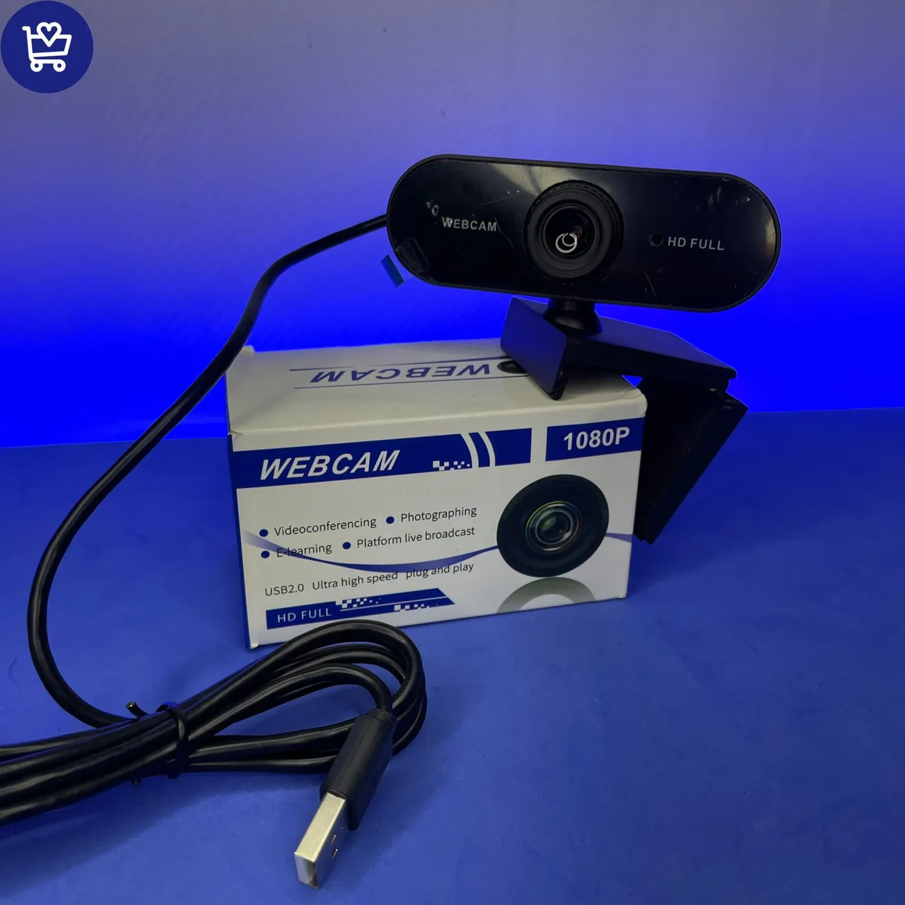 Webcam 1080P HD Full - Plug and Play(entregamos)