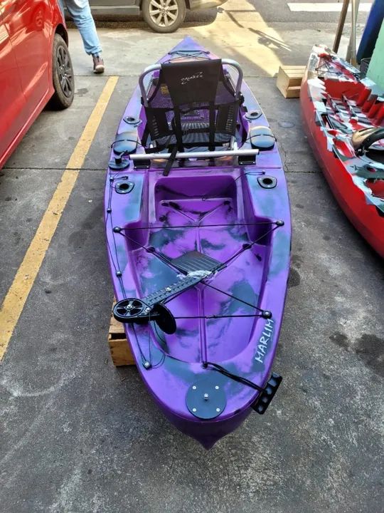 Caiaque Marlim pro com opção de pedal, avalio troca e parcelo em até 48x