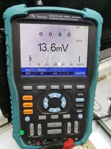 Osciloscópio minipa 200mgz e multímetro portátil  - Foto 3