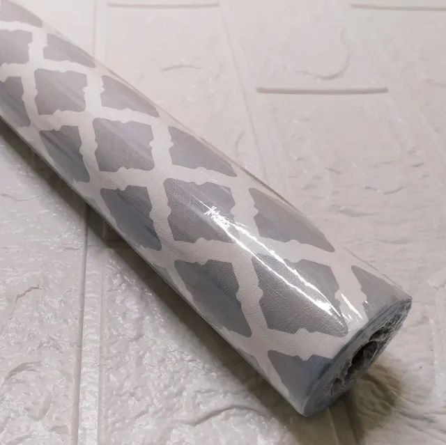 Papel De Parede Decorativo Interponte Pvc Hd68113 45x5m 14 - Foto 3