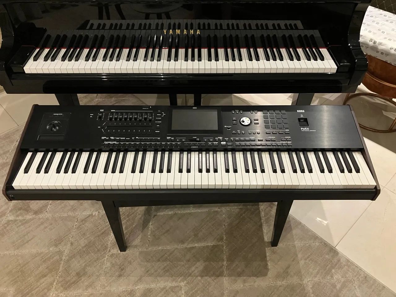 Teclado Korg PA5X 88 (novo) - Foto 2