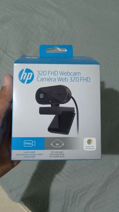 Webcam HP 320 FHD - 1080p - 66° Wide-Angle
