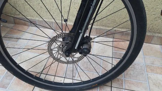 Bicicleta Rockrider 5.2 Aro 26 - Freio A Disco - Tamanho (m) - Foto 4