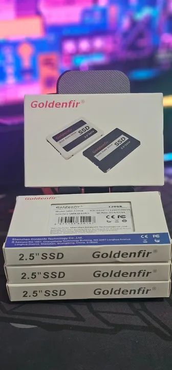 SSD Sata 120GB Goldenfir (Novo) / Unidade - Foto 2