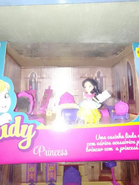 Casinha de Boneca Princesinha - Brinquedo Infantil