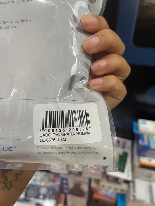 CABO DVI PARA HDMI 3M IT-BLUE LE-6626 - Foto 2