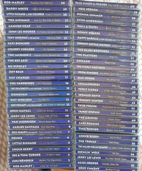 Coleção de CDs Clássicos de Rock, Soul, Blues e Pop - 60 Discos Incríveis! - Foto 3