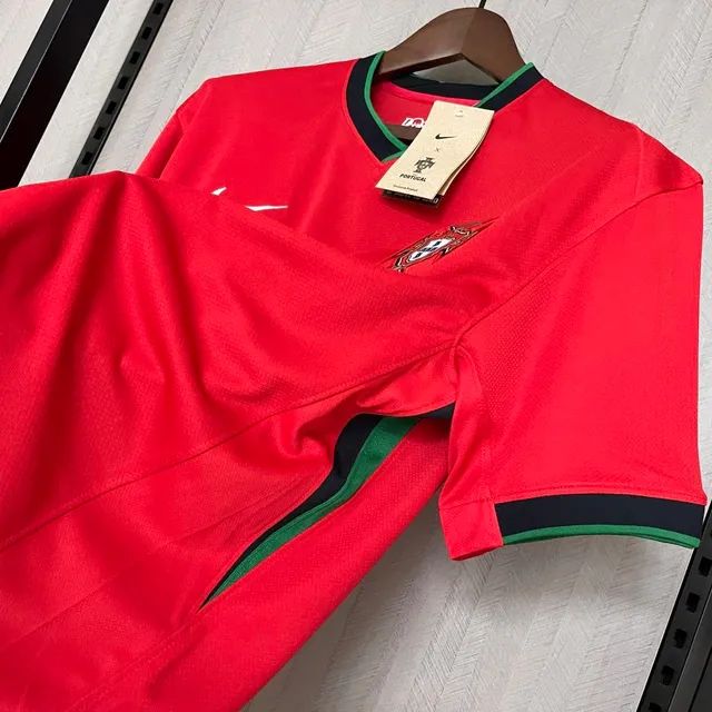 Camisa Portugal I 24/35 Torcedor Masculina - Foto 3
