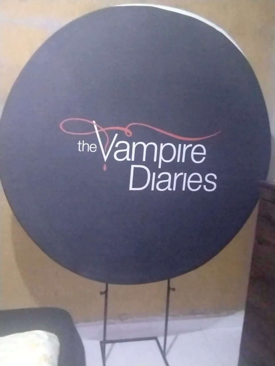 Painel Decorativo The Vampire Diaries Circular