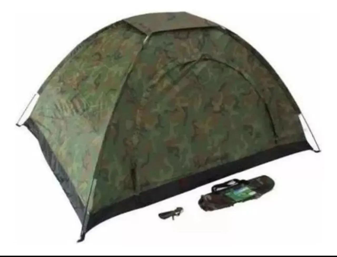 Barracas de Camping Camuflada - Acampamento Incrível! - Foto 3