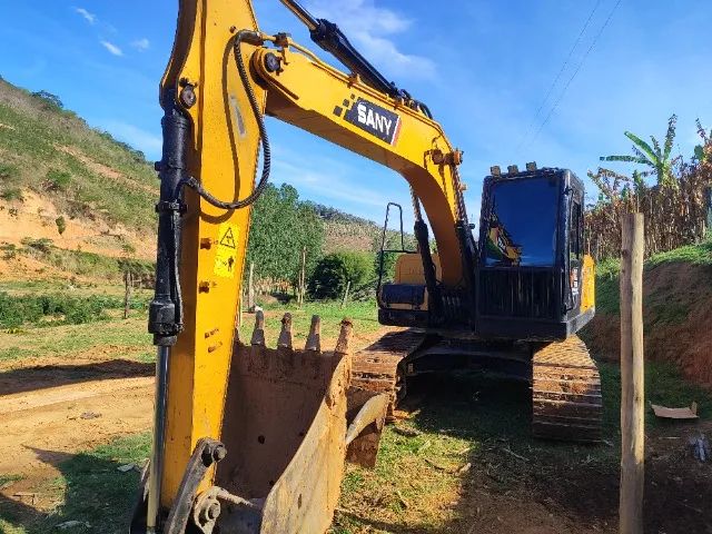 Escavadeira sany sy 135 4200 horas - Foto 11