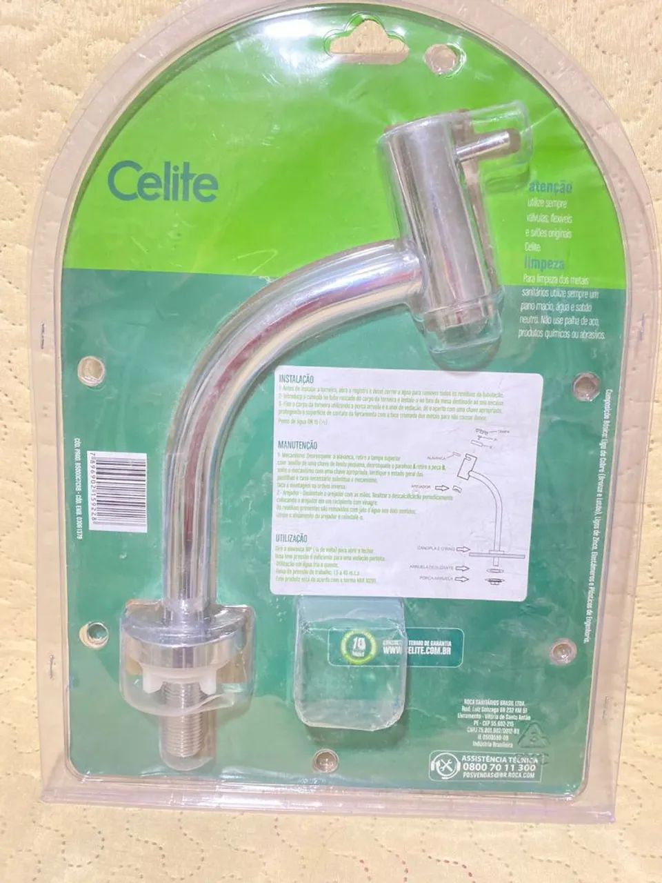 Torneira para Pia de Banheiro Bica Média Cromada Basic Celite64842084399107121