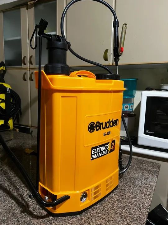 Pulverizador Costal SS20B 20L Manual e Elétrico a Bateria - Brudden - Foto 4