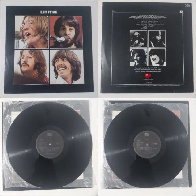 Disco de vinil The Beatles - Let it be