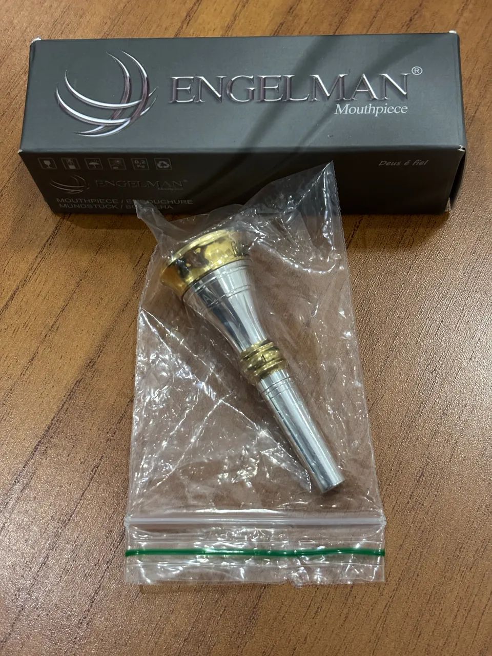 Bocal 17.75 e furo 4.0 Engelman para Trompa - Foto 4
