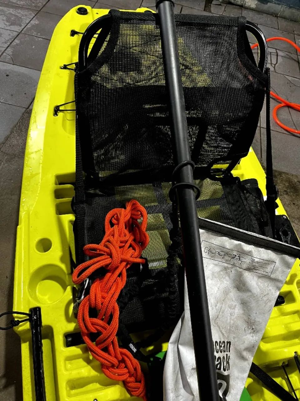 Caiaque 1084 + Pedal Cross Drive + Carrinho + Acessórios e kit de pesca - Foto 6