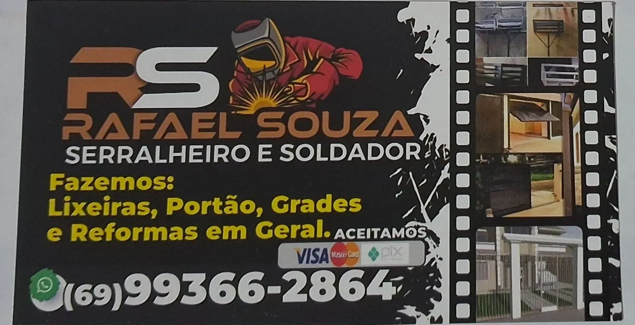 Soldador e serralheiro
