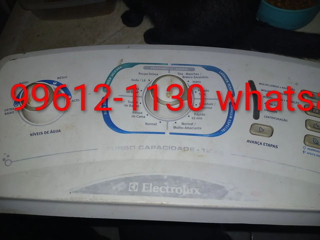 Placa lavadora Eletrolux 12 kg