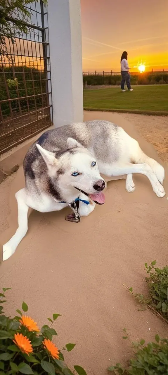 Husky Siberiano...