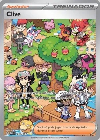 Carta Pokemon  Clive (236/091)