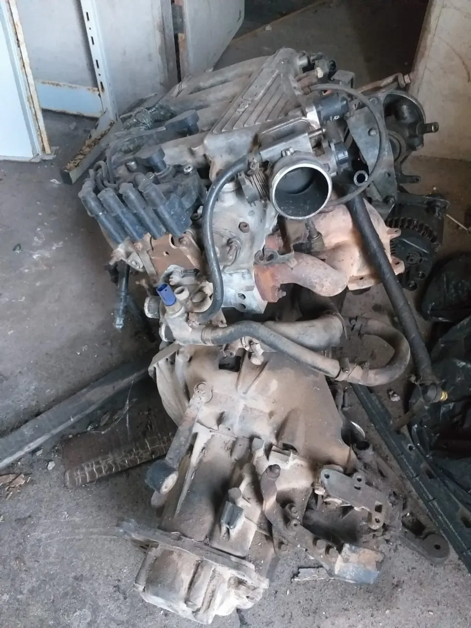 Motor completo com câmbio