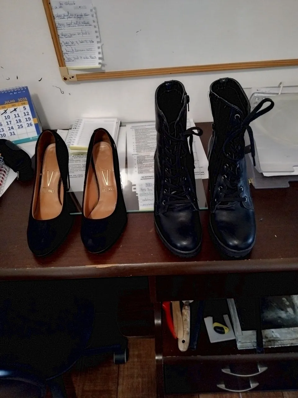 Bota Coturno Feminina Preta