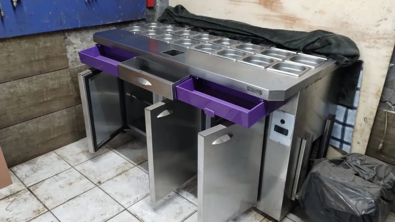 Ilha expositora com Cubas para Sorveteria/Restaurante - Foto 3
