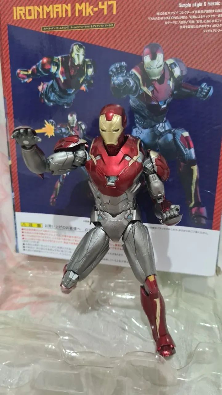 O ITEM MAIS INCRÍVEL QUE JA VIU FIGURA AÇÃO HOMEM DE FERRO COMPLETO ARTICULADO - Foto 2