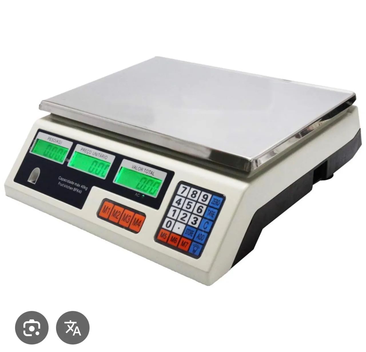 Balança Digital 40kg bivolt painel digital - nova