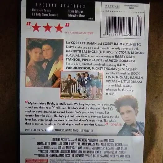 DVD Um Sonho Diferente/Dream a Little Dream (importado) - Foto 2