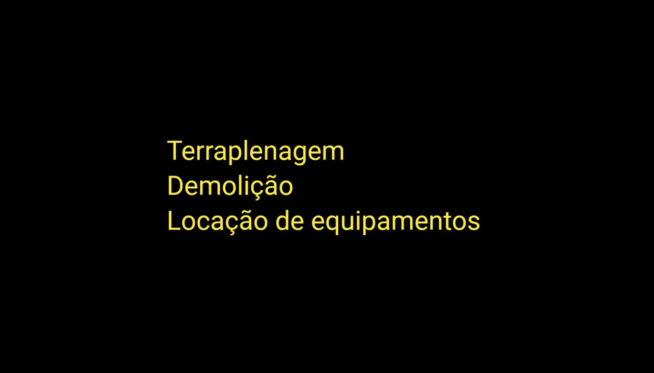 Prestação de Serviços com escavadeira,mini carregadeira (Bob Cat) caminhão basculante
