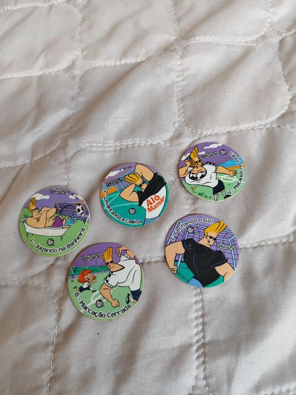 Tazos "Copa Cartoon Network" Johnny Bravo - Foto 3