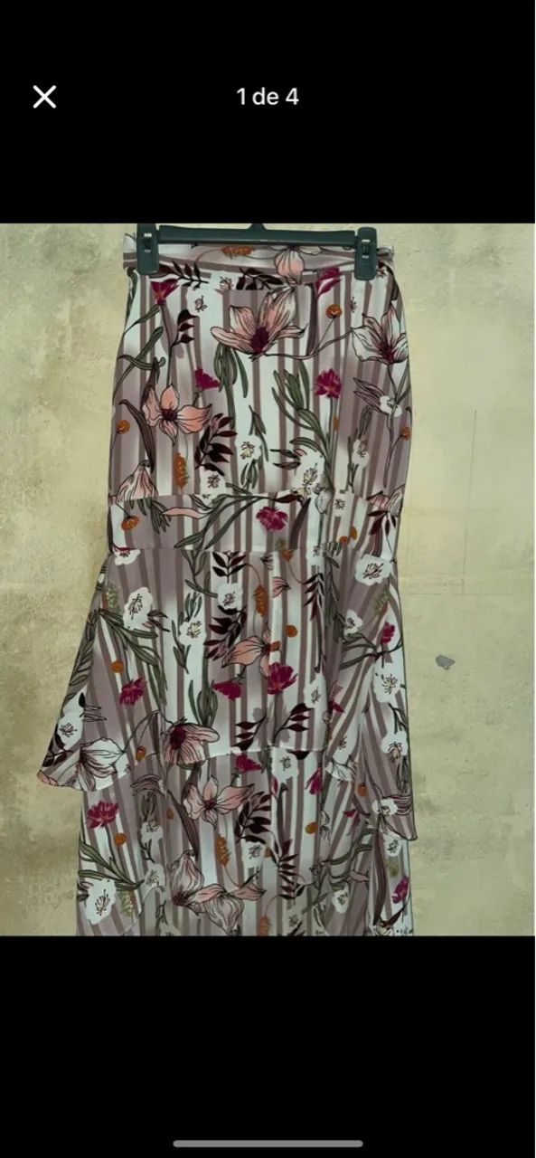 Saia longa floral