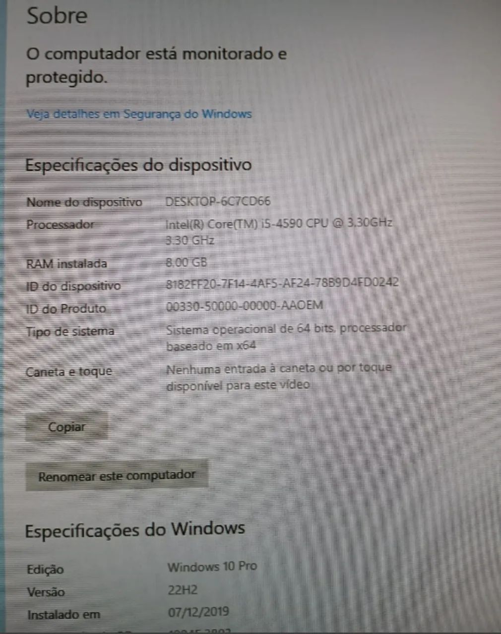 MINI PC DELL Opitiplex 9020 I5, 4590 3,30GHz, 8gb ram HD 512GB - Foto 3