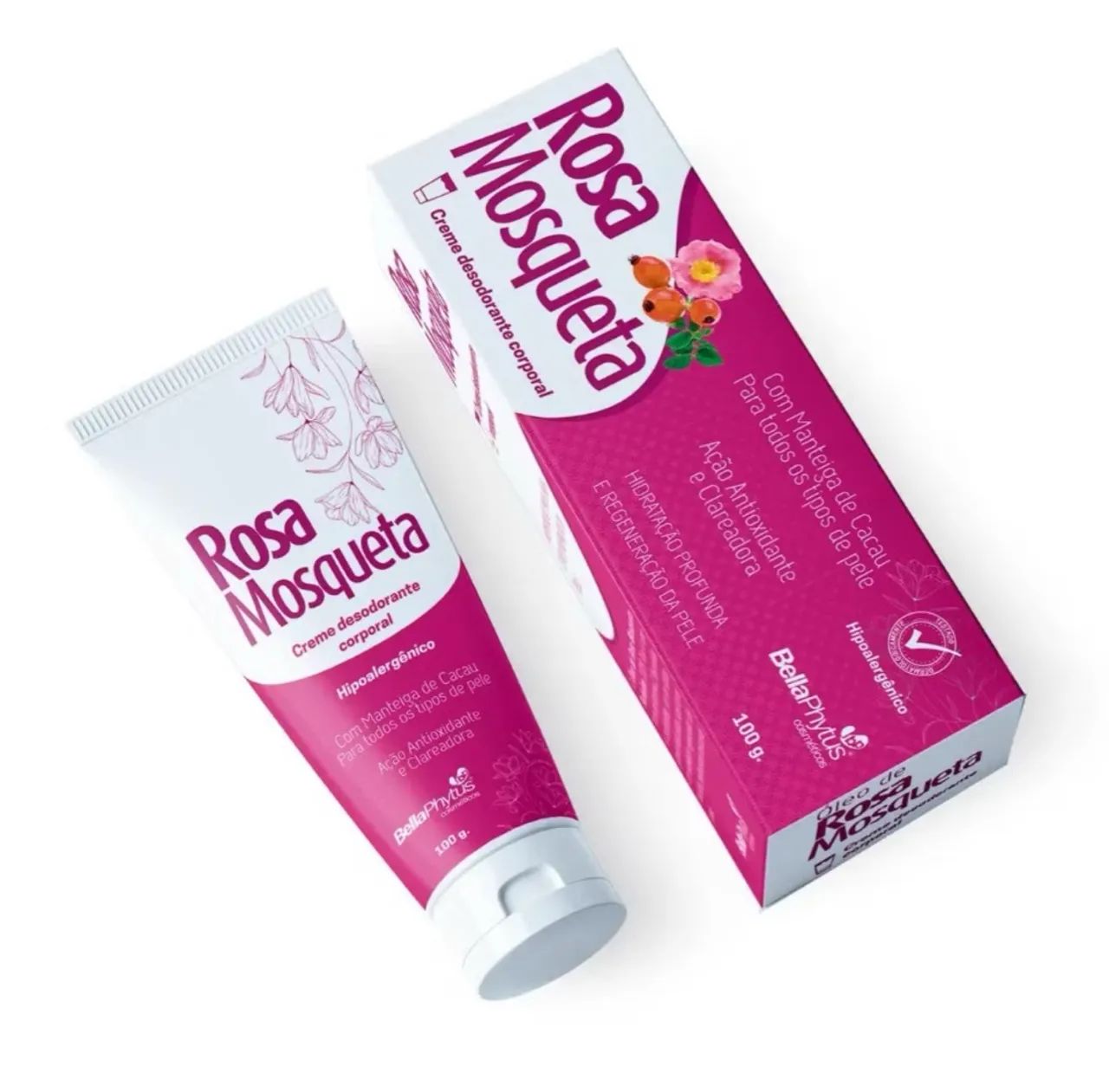 Rosa Mosqueta Creme 100g Bellaphytus - Foto 2