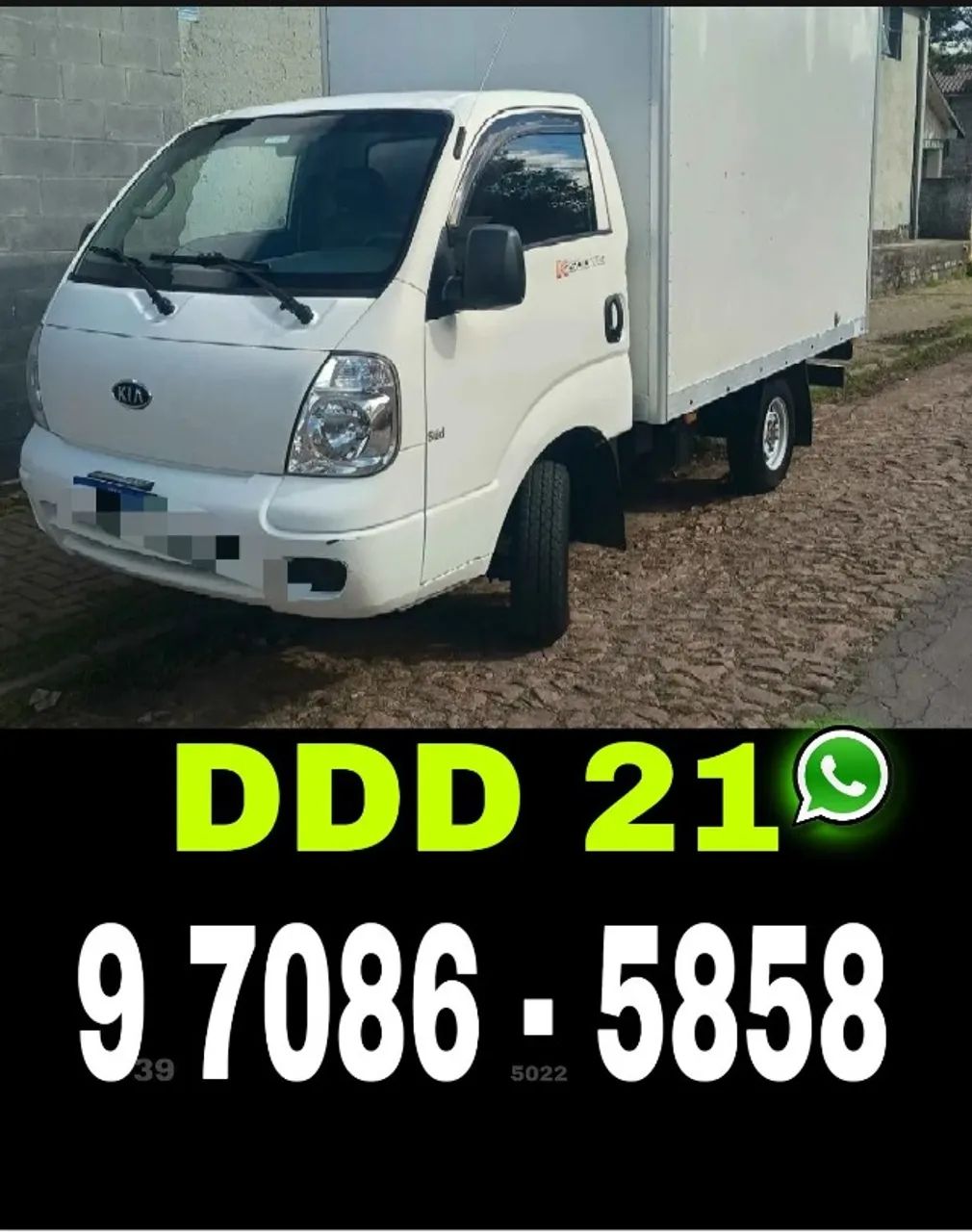 Frete e Mudanças - Atendimento em Comércios e Particular